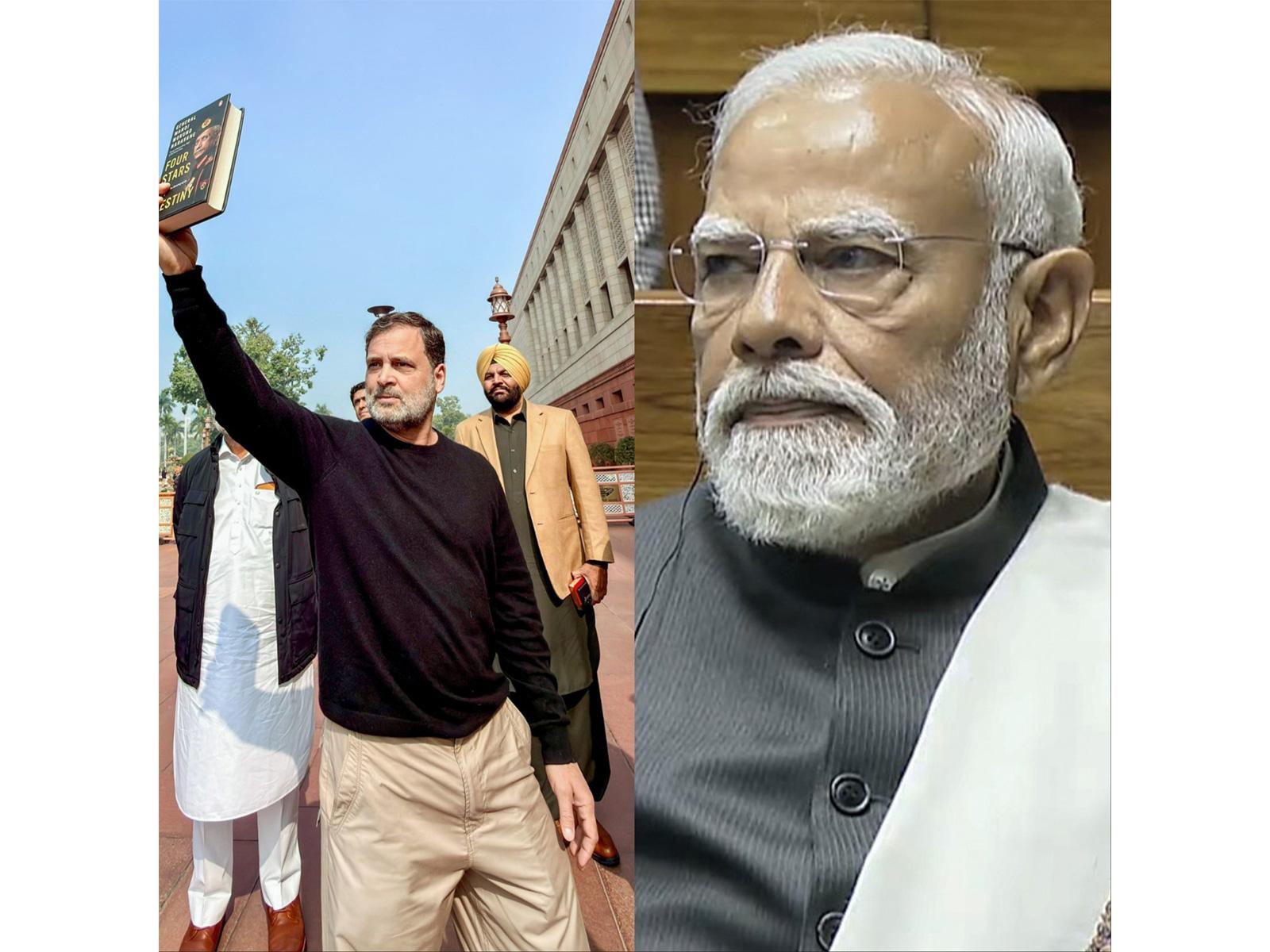 پارلیمنٹ میں ہنگامہ، مودی خطاب نہ کر سکے؛ راہل گاندھی نے کہا ’’پی ایم سچ کا سامنا کرنے سے ڈر رہے ہیں‘‘