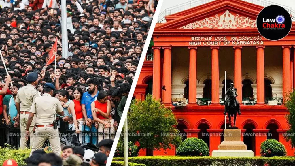 بنگلورو بھگدڑ سانحہ: ہائی کورٹ کی سماعت 12 جون کو، حکومت سے سیل بند رپورٹ طلب