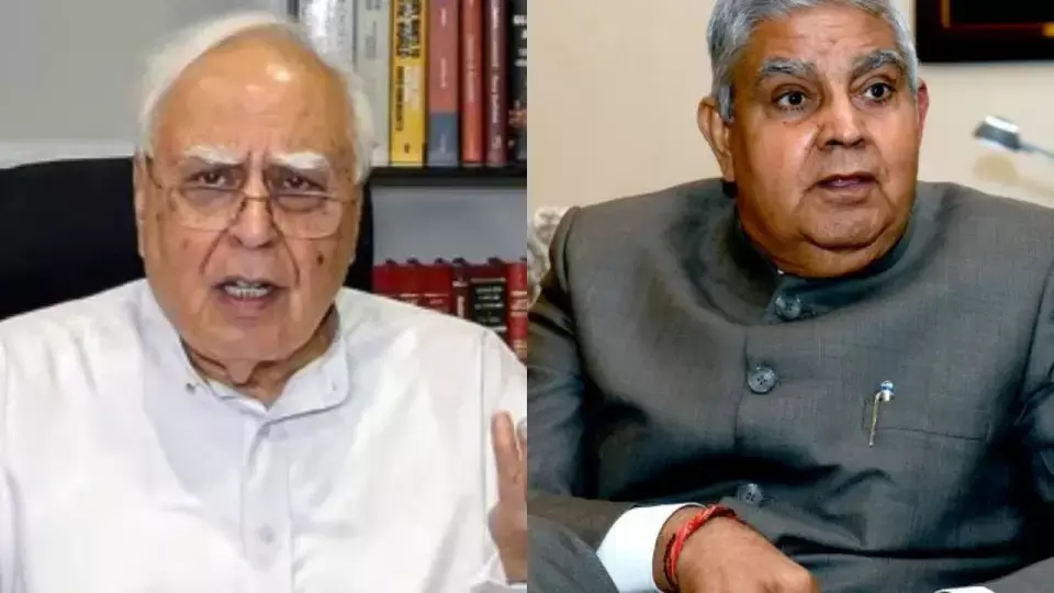 کپل سبل کا الزام: ’’جگدیپ دھنکھر کہاں ہیں؟‘‘ — امیت شاہ سے وضاحت طلب، ورنہ سپریم کورٹ میں حبس بے جا کی عرضی دائر کرنے کا انتباہ